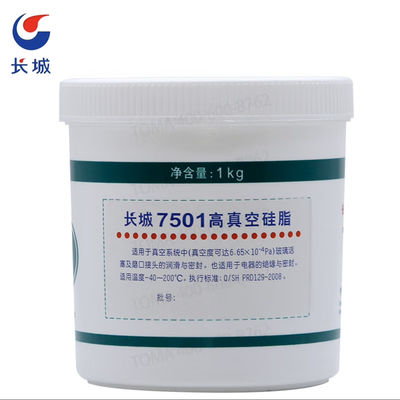 Sinopec 7501 Grease de silicone de alto vácuo Grease Great Wall Lubrificantes sintéticos