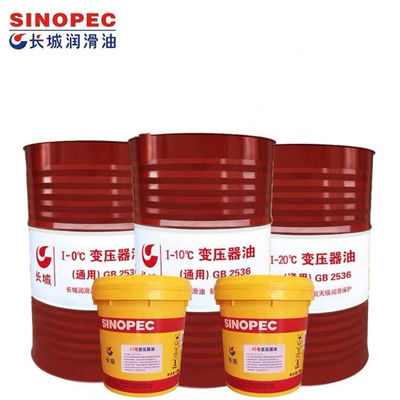 Sinopec 170KG Lubrificante de isolamento térmico de óleo de transformador I-0°C